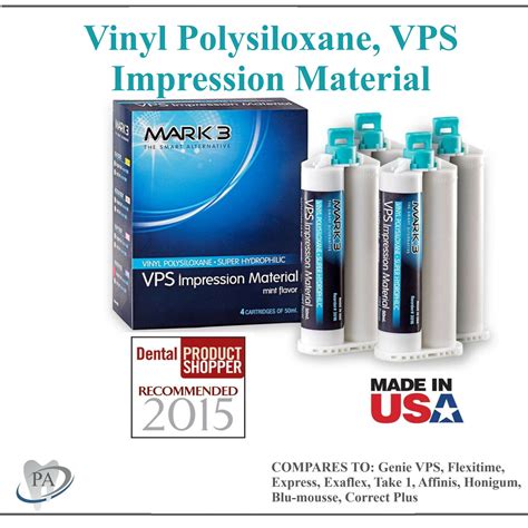 HEAVY BODY FAST SET VPS PVS Dental Impression Material FAST Set 50ML