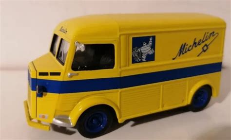 CITROEN TYPE H Pneu Michelin Bibendum Jaune Metal Altaya Ixo 1 43 EUR