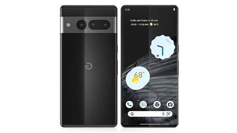 Google Pixel 7 Pro Obsidian 3D Model CGTrader