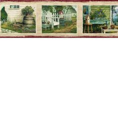 41 Country Wallpaper Borders ideas | wallpaper, wallpaper border, borders