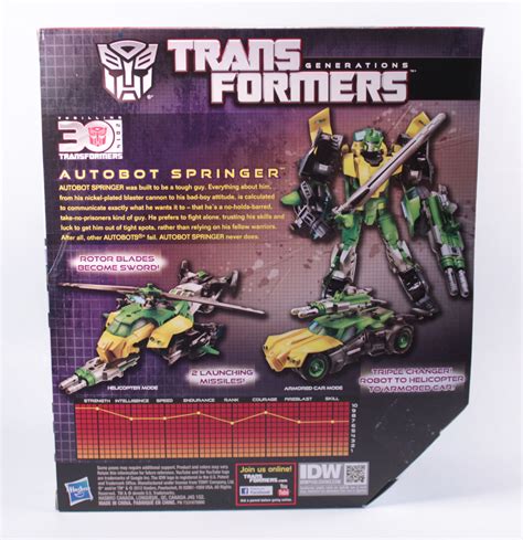 The Toy Museum: Autobot Springer Transformers Classics 30th