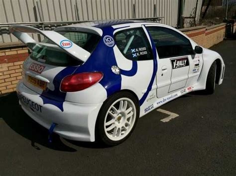 A Peugeot 206 Wrc Replica With Full Wrc Body Kit Full Wrc Replica