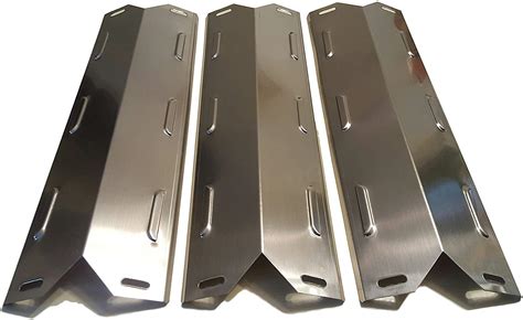 Set Of Three Stainless Steel Heat Plates For Select Kenmore Gas Grill Models Grill Parts Hub