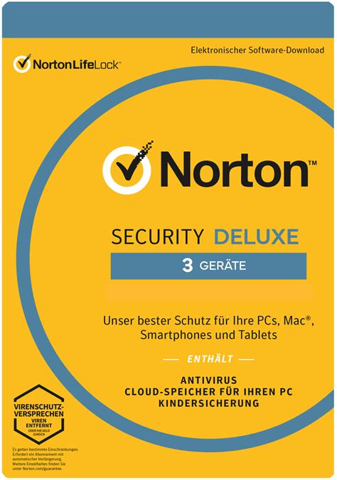 Symantec Norton Security Deluxe Ger Te Jahre