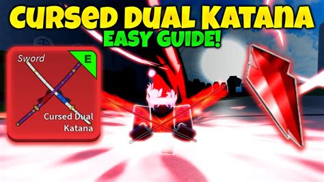 How To Get Cursed Dual Katana Puzzle Easy Guide In Blox Fruits