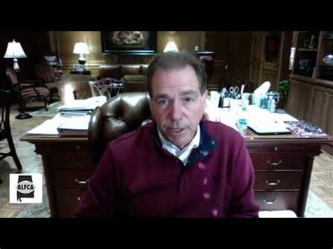 Nick Saban How To Reinforce Player Discipline Youtube