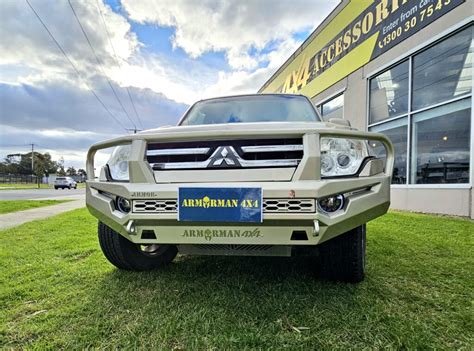 Bushmaster Bull Bar For Pajero 2006 2018 ARMORMAN4X4 Armorman 4x4