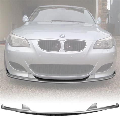 2006-2010 BMW 5-Series M5 E60 H Style Front Bumper Lip Titansilver ...