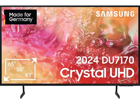 LED TV SAMSUNG GU43DU7170U LED TV (Flat, 43 Zoll / 108 cm, UHD 4K ...