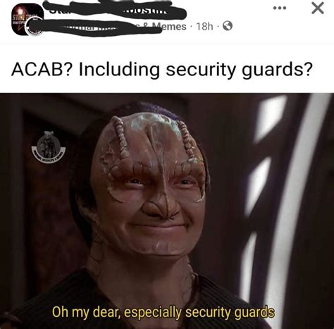 From The People Who Brought You Fuck You You Ain T A Cop I D Like To Present R Securityguards