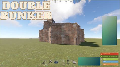 DOUBLE ARMOR BUNKER RUST BASE DESIGN 2023 YouTube