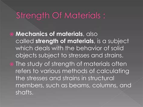 Strength Of Materials By Senthil 8