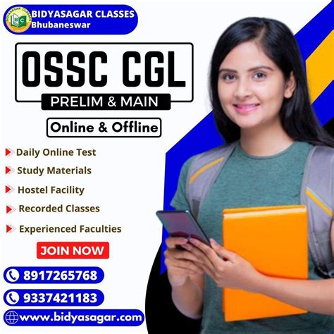 Osssc Riariicds Coaching In Bbsr Bidyasagar Classes