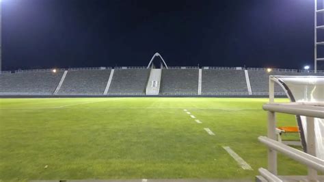 Drone Sobre El Estadio Minella Con Iluminacion Completa Mar Del Plata