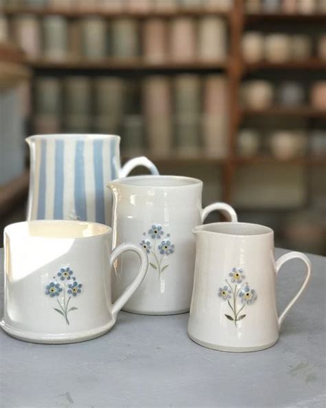 Hogben Pottery On Instagram New Forget Me Not Items Available On Our