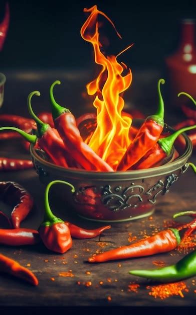 Premium Photo Hot Chilli