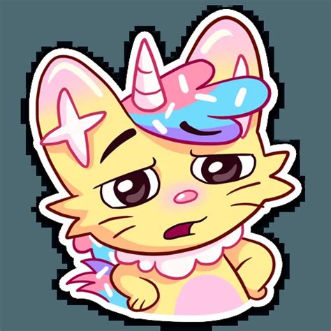 Уютненький Кэнди Кэт Telegram stickers