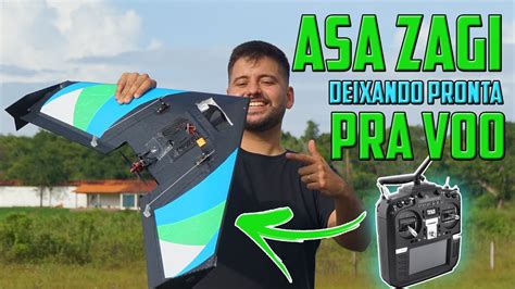 CONFIGURANDO Um Aeromodelo ASA ZAGI YouTube