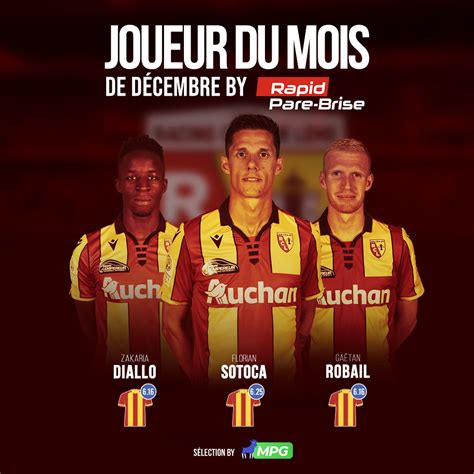 Votez Pour Le Joueur Du Mois De D Cembre Rc Lens