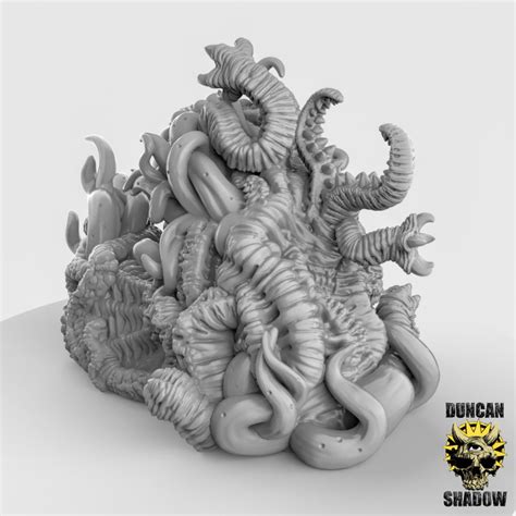 3d Printable Shoggoth Pre Supported By Duncan Shadow