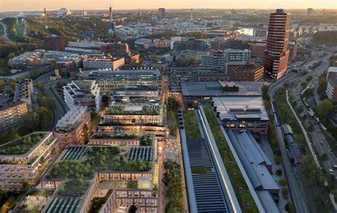 El Proyecto Stockholm Wood City Desarrollará En Suecia Uno De Los