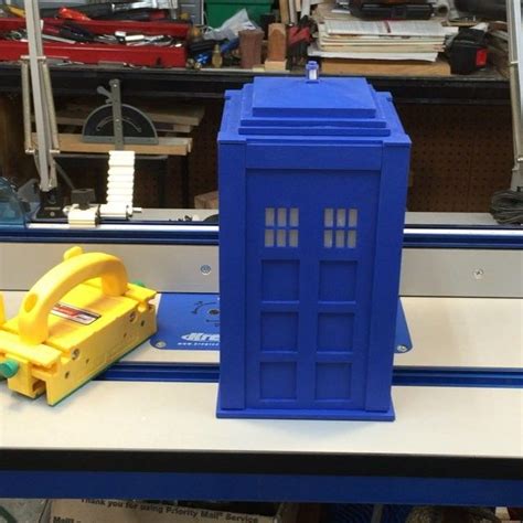 Dr. Who Tardis | Wood projects, Wood, Tardis