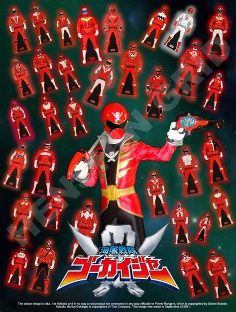 Gokai Red By LavenderRanger On DeviantART Power Ranger Birthday