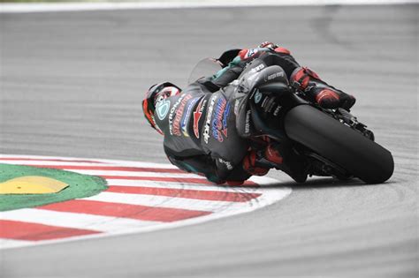 Motogp Fabio Quartararo Close To Race Lap Record In Fp At Catalunya