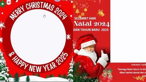 Kumpulan Link Twibbon Natal Dan Tahun Baru 2024 2025 Lengkap Dengan