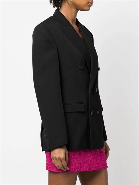 Wardrobenyc Double Breasted Wool Blazer Kr