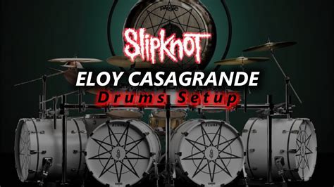 Slipknot 2024 Eloy Casagrande Drum Kit Setup YouTube