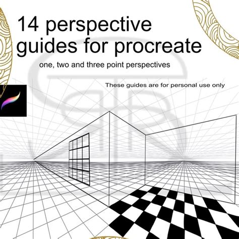 Sphere 5 Point Perspective Grid Printable Template Sphere Grid