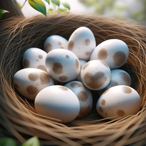 Bird Eggs White with Brown Spots: Nature's Artistic Masterpieces ...