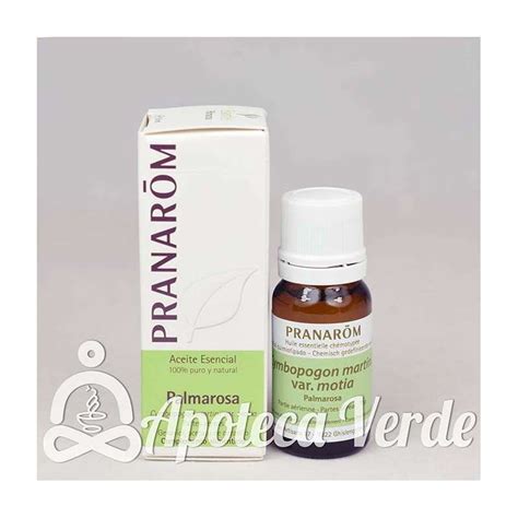 Comprar Aceite Esencial De Palmarosa De Pranarom 10ml Aceites Esenciales