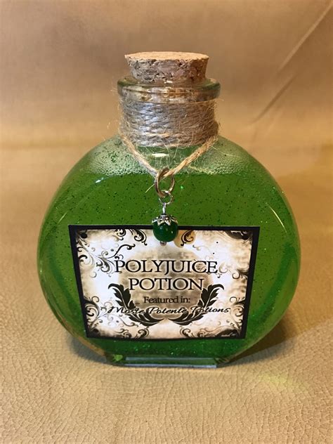 Harry Potter Inspired Polyjuice Potion Green | Etsy | Polyjuice potion, Potions, Potter