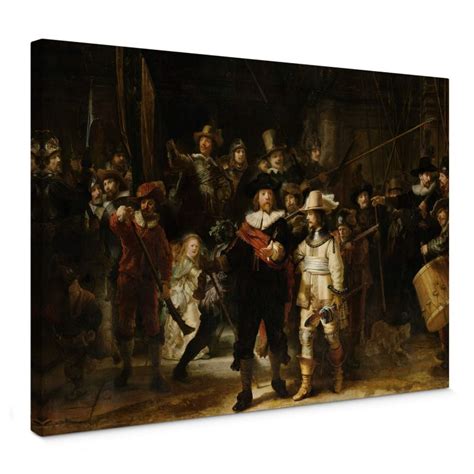 Canvas Print Rembrandt The Night Watch Wall