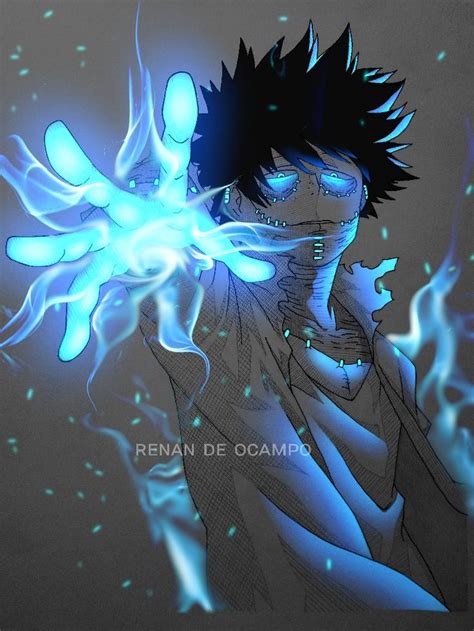 Dabi🔥💙 | Anime picture hd, Glowing art, Cool anime backgrounds