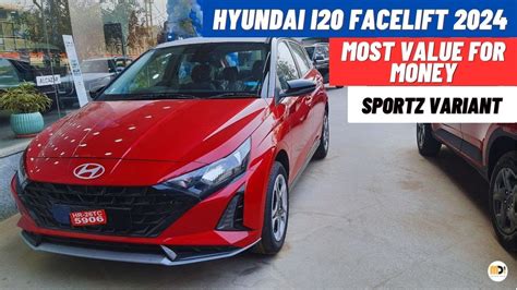 2024 Hyundai I20 Sportz Variant Most Value For Money Fiery Red With