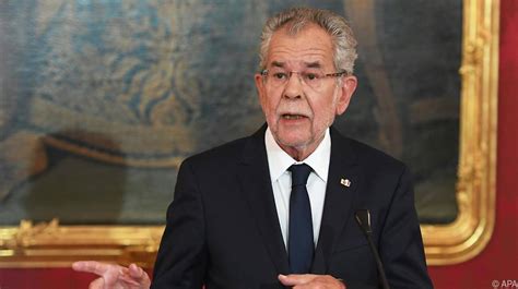 Van Der Bellen Ruft Zur Wahl Und Mahnt Parteien SN At