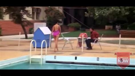 Madhuri Dixit Hot And Sexy Swimsuit Scenemp4 Youtube