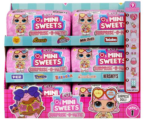 Lol Surprise Loves Mini Sweets Dolls In Style Of Famous Candies Kisses