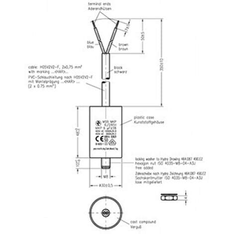 Condensateur Moteur Mkp Hydra Mkp Msb Uf X F V Ac