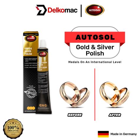 Autosol Gold Silver Polish Ml Made In Germany Polish Preserve