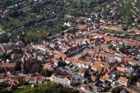 Luftaufnahme Freyburg Unstrut Stadtansicht Von Freyburg An Der Unstrut