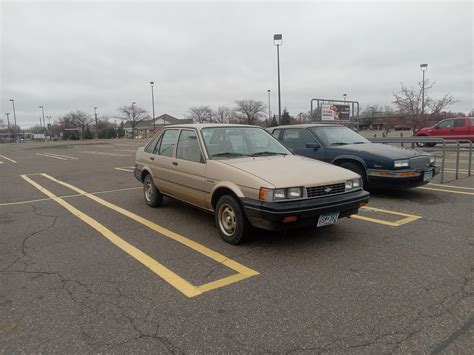 today I bought this 1987 chevy nova, 64k miles and in incredible
