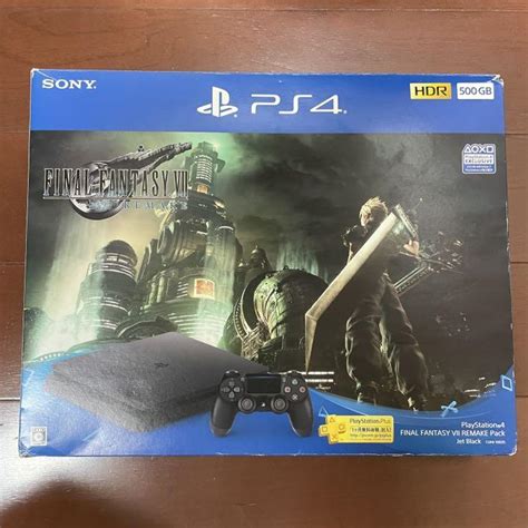 ゲームソフ PlayStation4 FINAL FANTASY VII REMAKE Pack 500GBの通販 by 東城0220 s