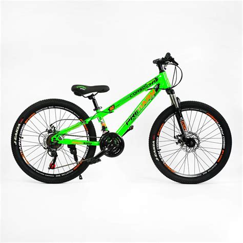 Спортивный горный велосипед MTB Corso Primary PR-24309 колеса 24 дюйма ...