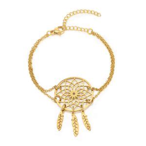 Dream Catcher Necklace Gold Silver FARUZO