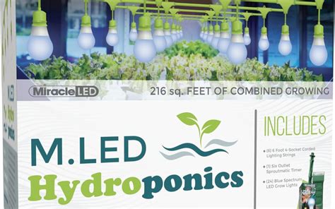 Miracle Led Hydroponics Led Indoor Grow Light Kit Review Hydroponic