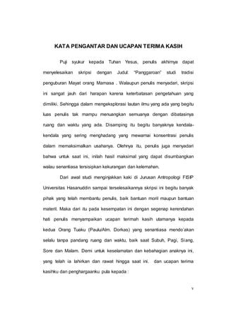 Kata Pengantar Dan Ucapan Terima Kasih Pdf